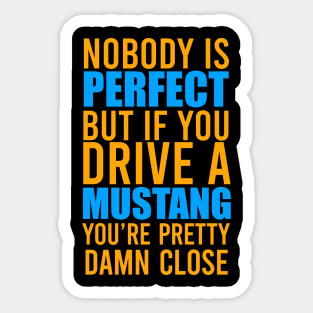 Mustang Owners Sticker